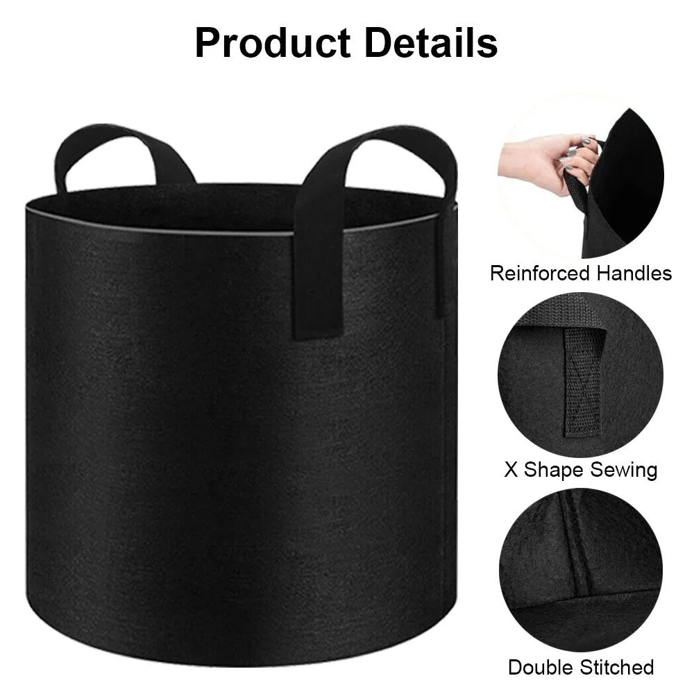 5er/10er Set Pflanzen-Growbags