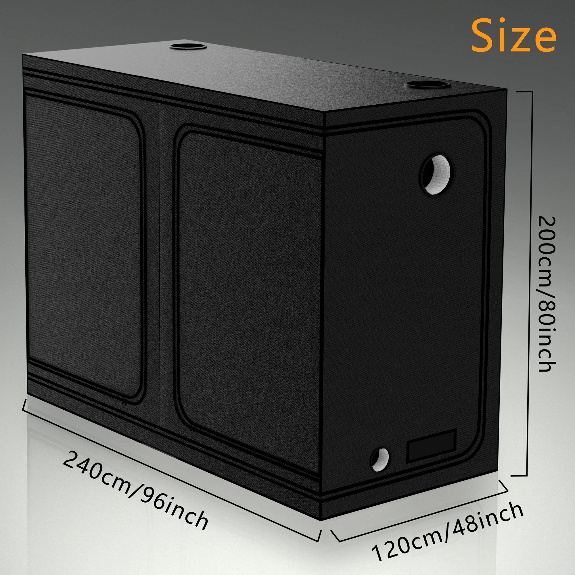Growbox 240×120×200 cm