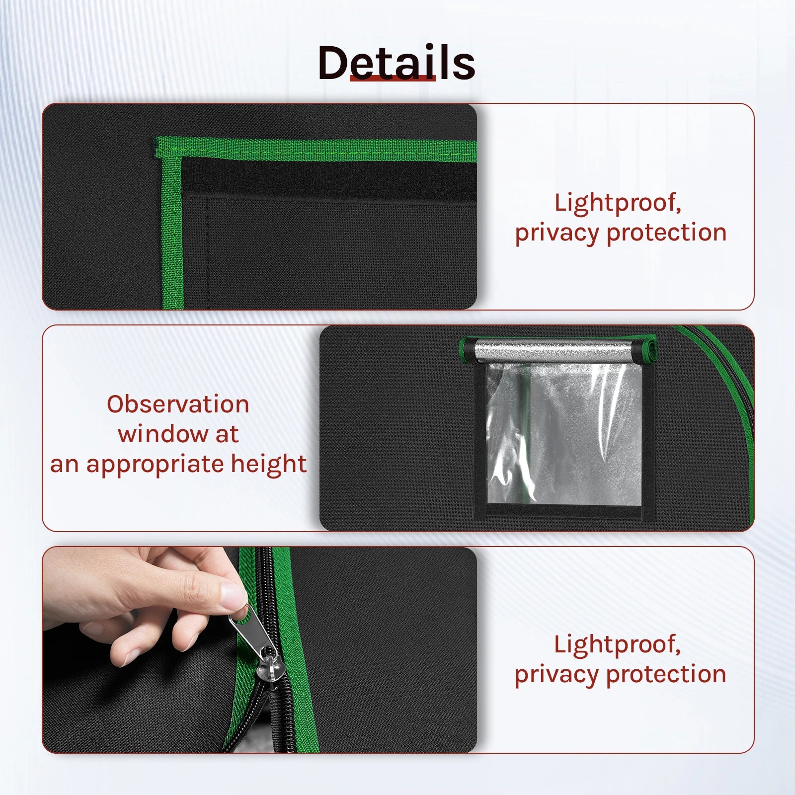 Growboxen in vielen Größen (60–200 cm)