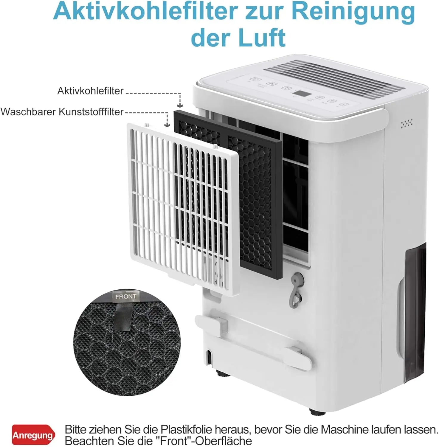 SHINCO Luftentfeuchter 10 L