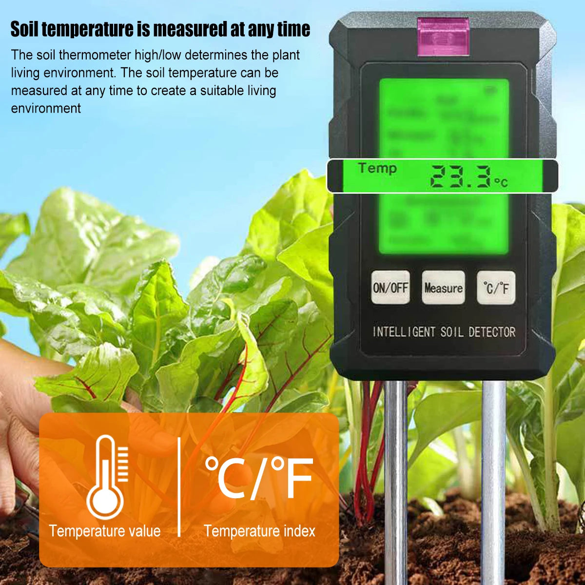 6-in-1 Bodenmessgerät