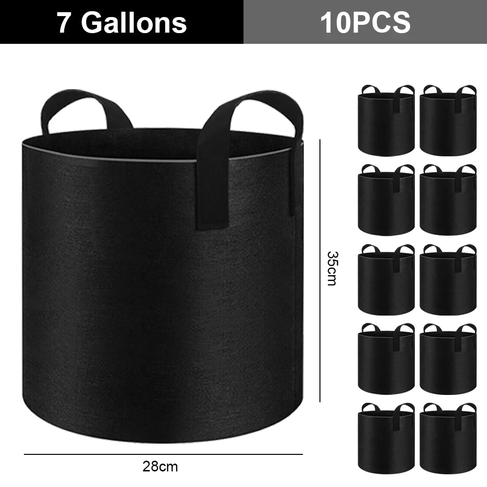 5er/10er Set Pflanzen-Growbags