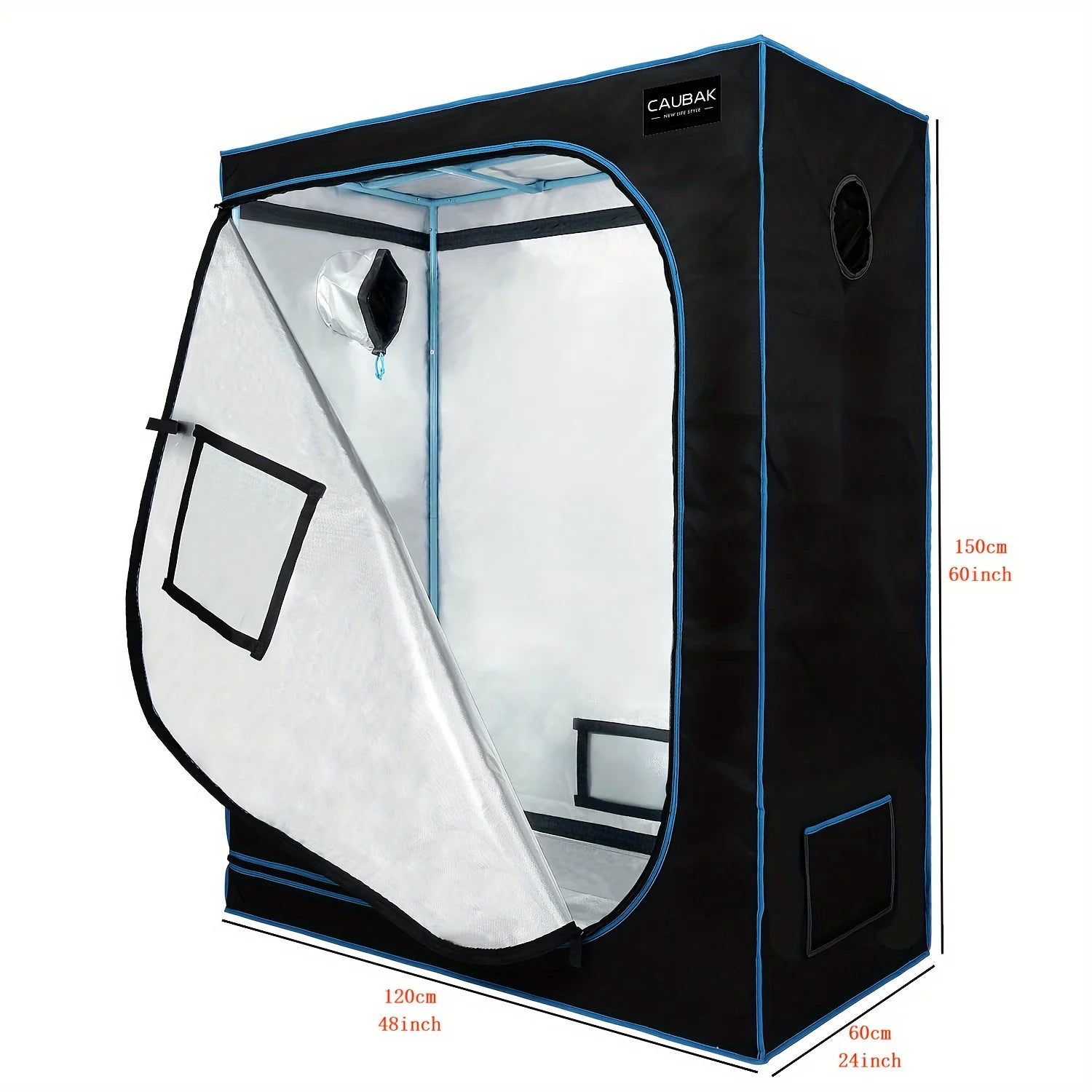 Growbox 120×60×150 cm