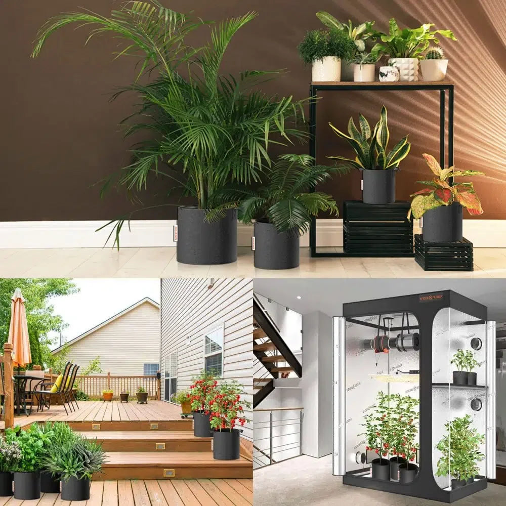 5er-Set Grow Bags 20L/40L