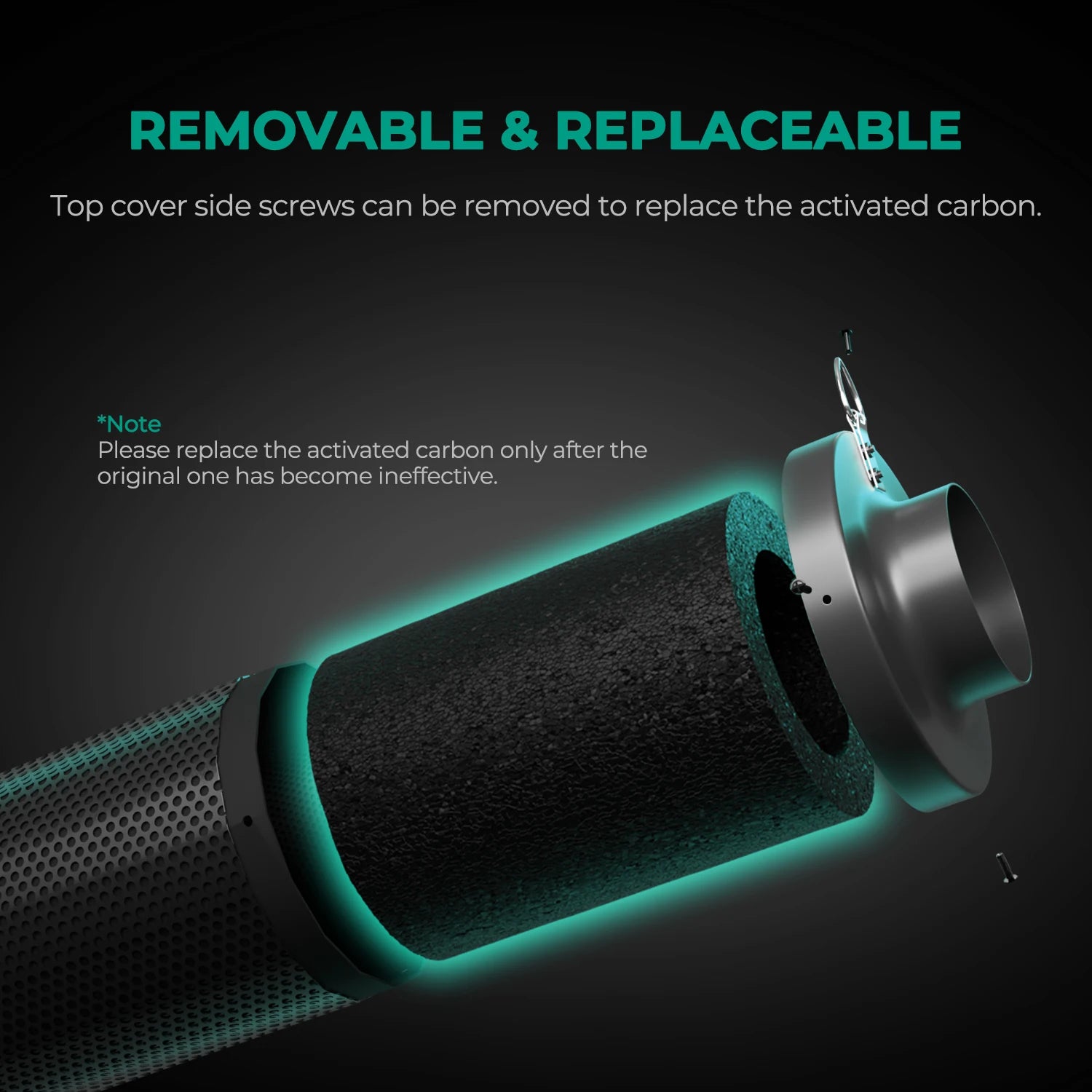 Mars Hydro Aktivkohlefilter 4" & 6"