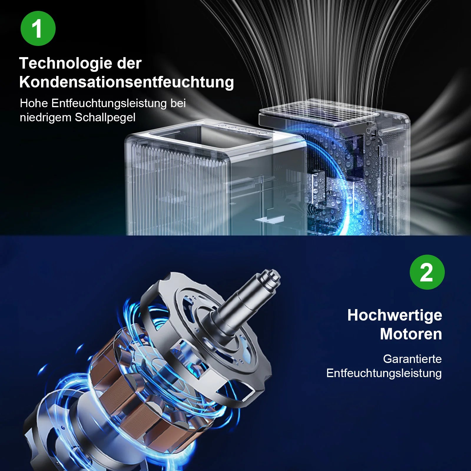 Loefme 3000 ml Luftentfeuchter