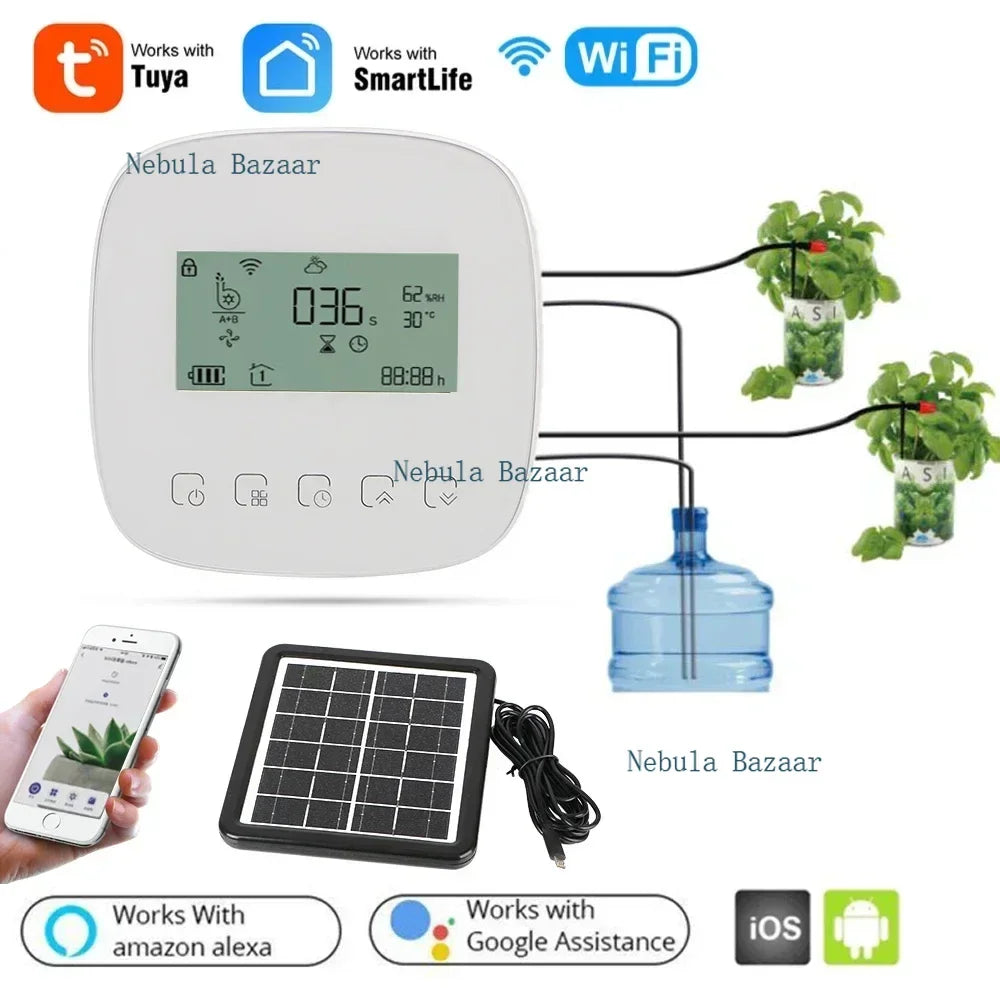 Smart WiFi Bewässerungs-Timer mit Solar